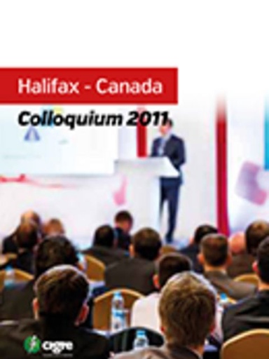 [COLL_HAL_2011] Colloquium - Halifax 2011