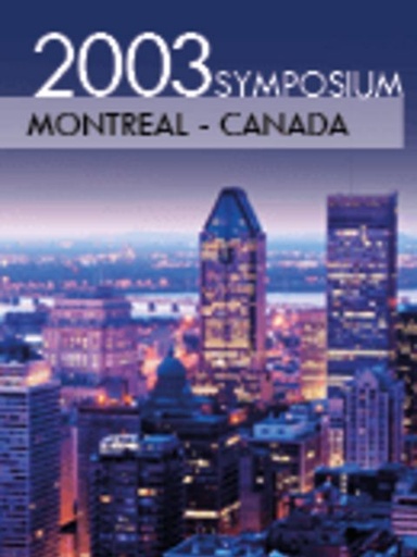 [SYMP_MON_2003] MONTREAL: Quality and Security of Electric Power Delivery Systems