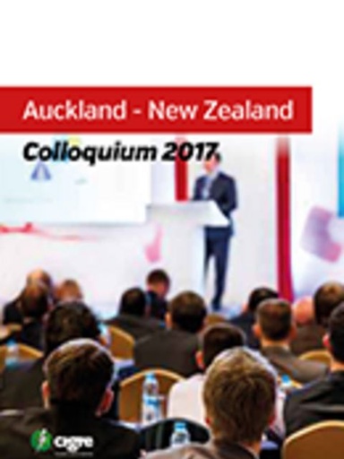 [COLL_AUC_2017] SC B5 Colloquium - Auckland 2017