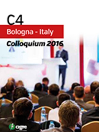 [COLL_BOL_2016] SC C4 Colloquium - Bologna 2016